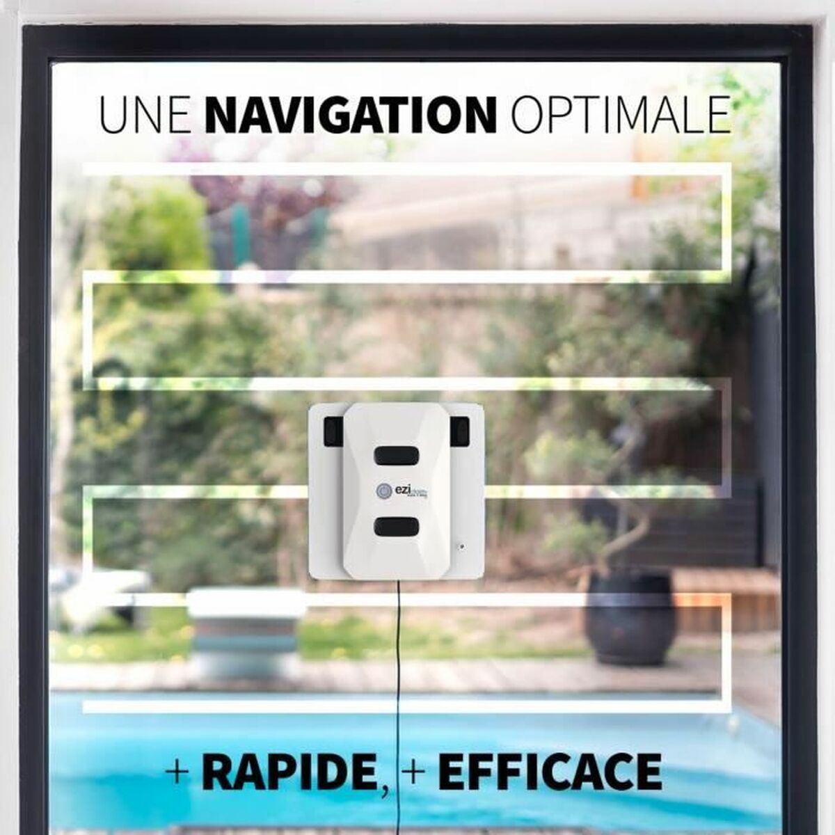 Intelligent fönsterrobot EZIclean Windobot S5 Pro 72 W